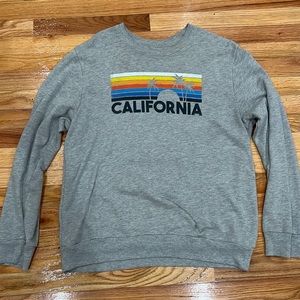Mens California Crewneck Sweatshirt